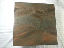 Granite Cutting Board counter board red brown wave swirl 12x12 Arizona Desert