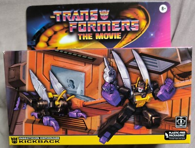 Transformers the Movie Insecticon Espionage Walmart exkl. G1 Kickback neu & ovp