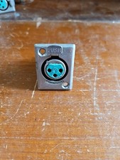 Switchcraft D3F 3-Pin Female XLR Panel/Chassis Mount Connector