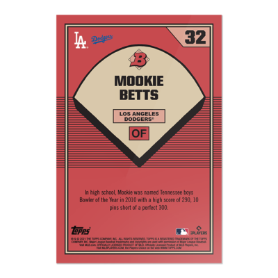 2021 Topps 1989 Bowman x Keith Shore Wave 4 Full Set 10-Card