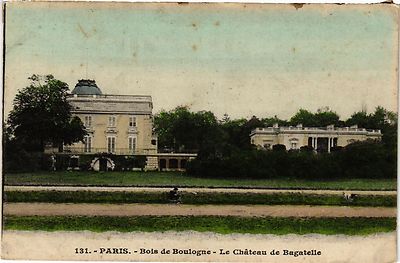 AK Paris 16. Paris-Bois de Boulogne-Le Cháteau de Bagatelle (313246)