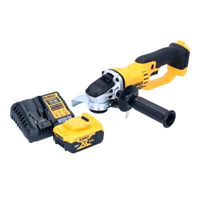 DeWalt DCG 412 P1 Akku Winkelschleifer 18 V 125 mm + 1x Akku 5,0 Ah + Ladegerät