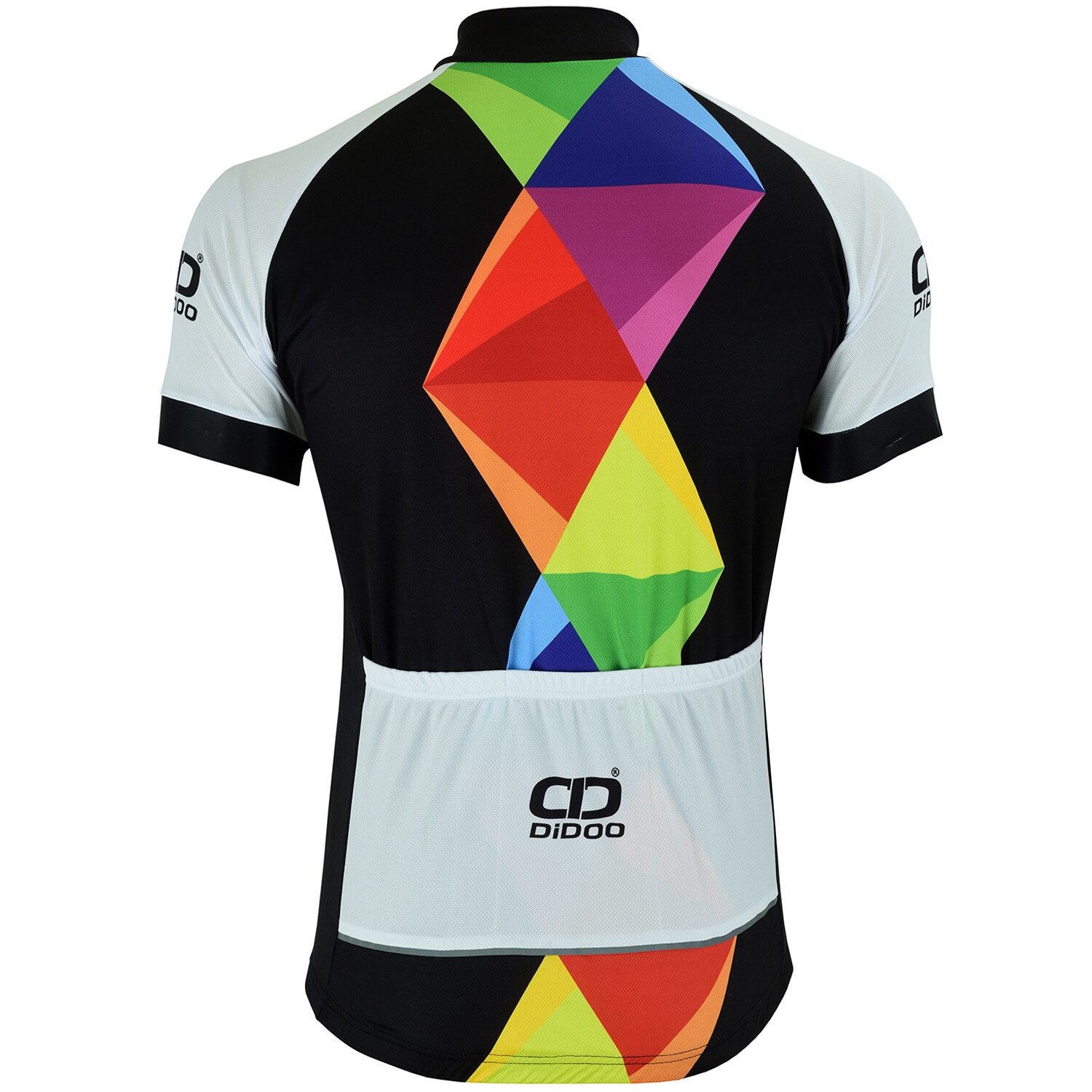 Didoo Mens Cycling Short Sleeve Jersey Summer Full Zipper MTB Bicycle