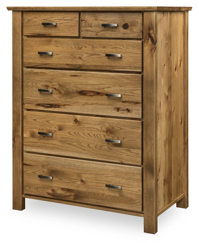 Juego de muebles de dormitorio de transición Amish de 6 piezas de almacenamiento de madera maciza debajo de la cama Foto 4 de 4