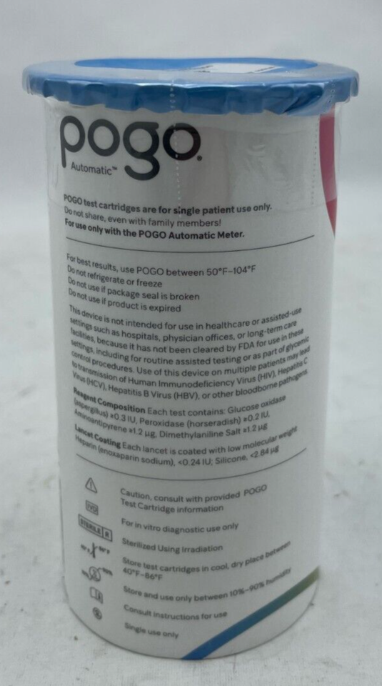 POGO Automatic Test Cartridges 5 Cartridges 50 Tests 07/2024^ NEW IN