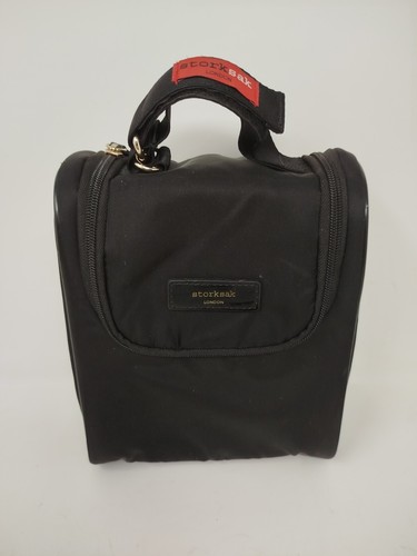 Small Storksak Baby Changing Bag Accessory Pack 19x 23x 10cm- Black & Gold- VGC - Picture 5 of 7