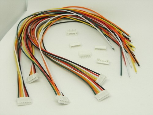 Micro Mini JST 5 juegos de cables machos gatos hembra enchufe conector 2,0 ph 2 mm paso - Imagen 35 de 80