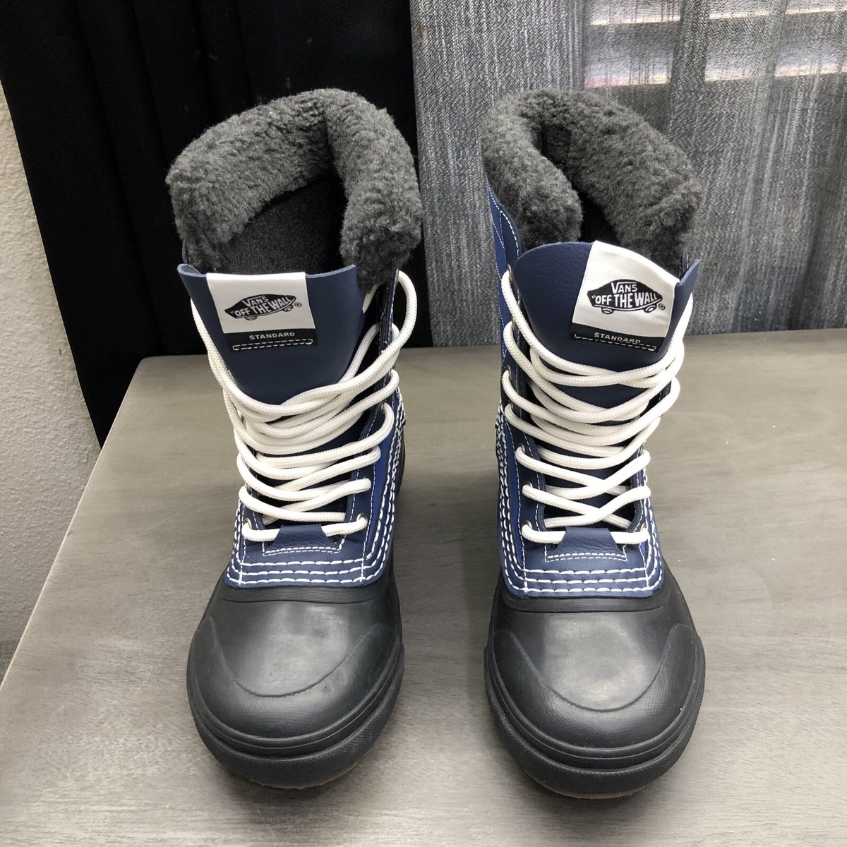 Unisex Vans Off the Wall Standard Mid Snow MTE Boots Checkered Men\'s Size 11 Vans Mens Standard Mid Snow MTE Winter Boots - Sun & Ski Sports main image 3