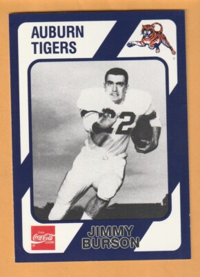 Jimmy Burson Auburn Tigers 1989 Card #547 LaGrange Georgia 12T
