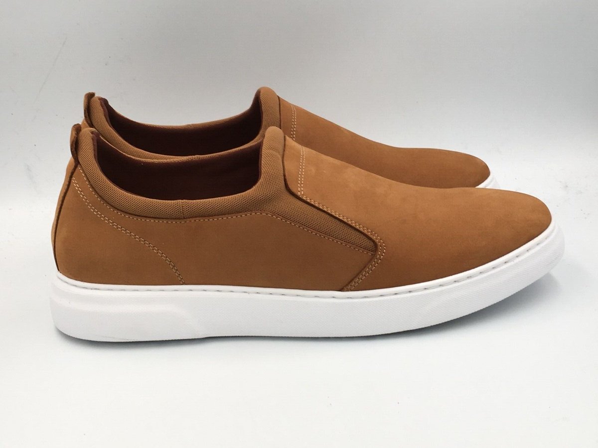 Samuel Hubbard Flight Slip-on Shoes‎ in Nutmeg / White Size 8.5 Samuel Hubbard Olema Slip On (Men) - Mushroom Nubuck – The  main image 3