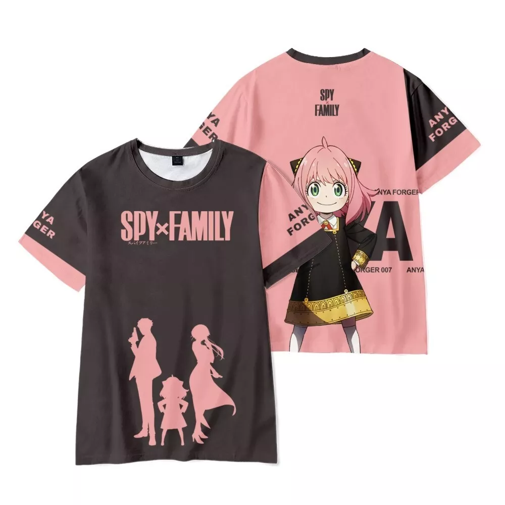 Anya e Bond Forger com capuz estampado feminino, pulôver anime