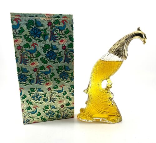 Vintage Avon Bird of Paradise Full Bottle Decanter Perfume Cologne 5oz With Box
