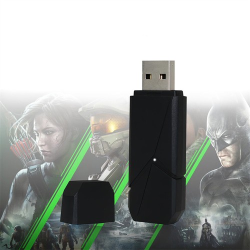For Wireless Xbox One Controller Adapter USB Receiver For Windows 10/11 PC - Picture 2 of 9