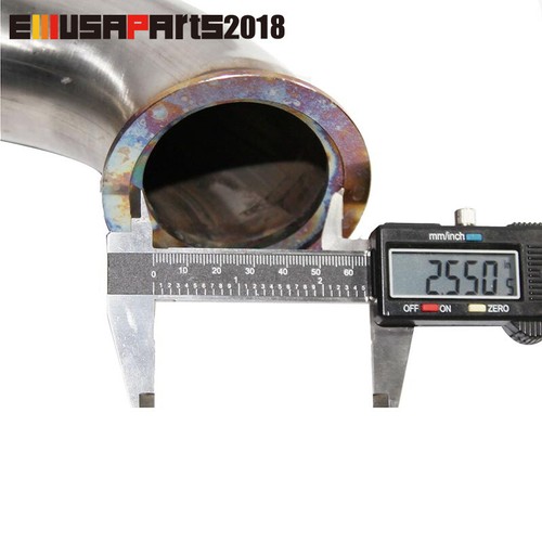 Universal 2.5" V-Band Stainless 90 Degree DIY Elbow Tube Echaust Turbo Flange - Picture 6 of 6