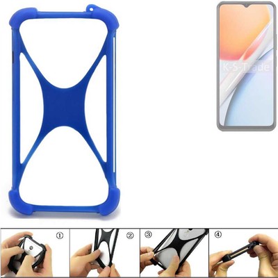 Bumper für Vivo G2 Silikon Hülle Softcase Stoßschutz Kantenschutz Schutz Hül