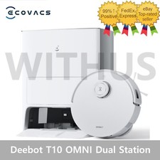 Ecovacs Deebot T10 OMNI Mopping Robot Vacuum Cleaner with Dual Station