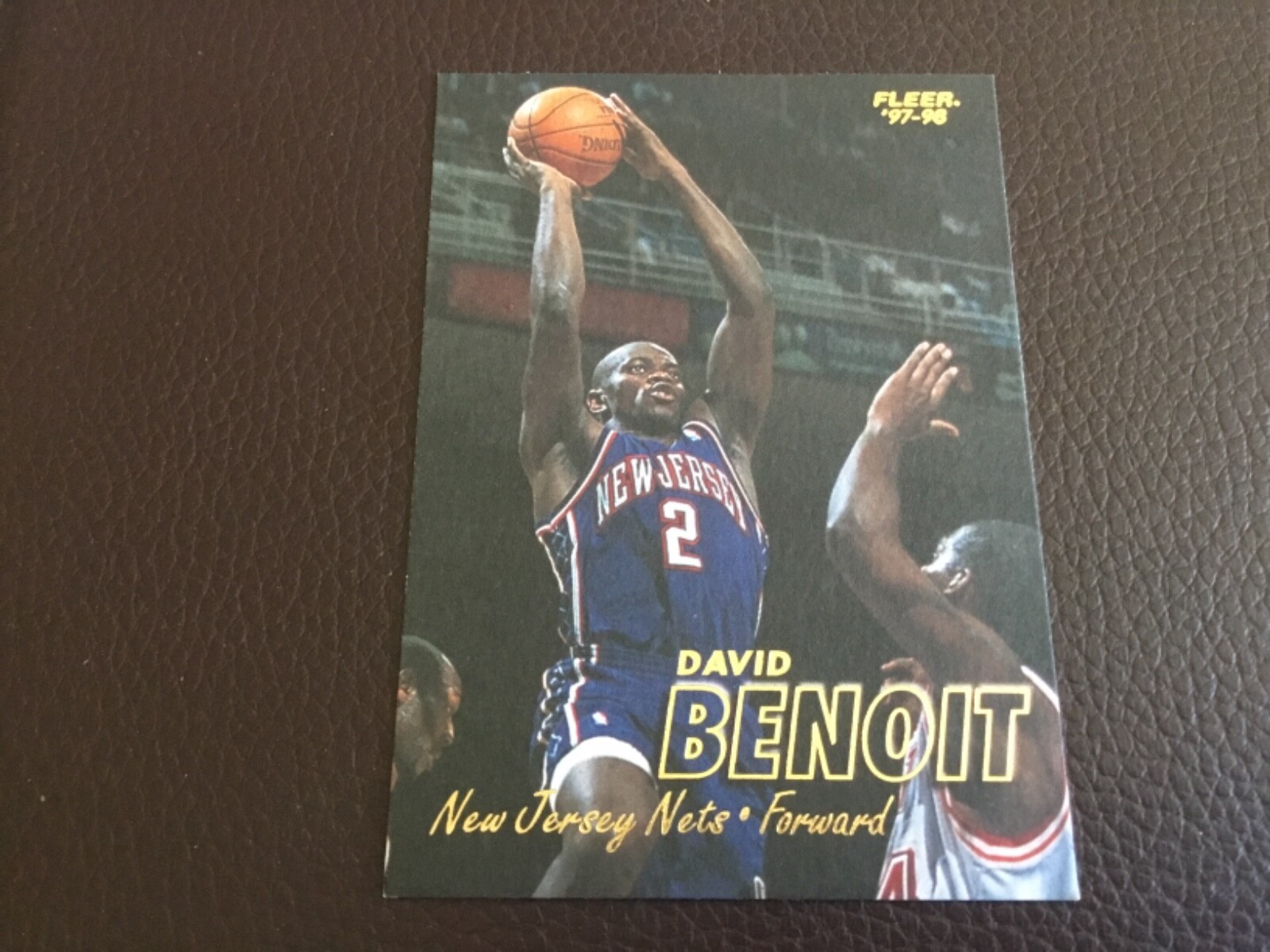 1997-98 Fleer Basketball #225 David Benoit