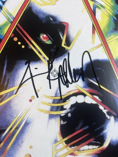 Pyromania by Def Leppard Vinyl Record Signed By Rick Allen Autograph - Picture 3 of 4