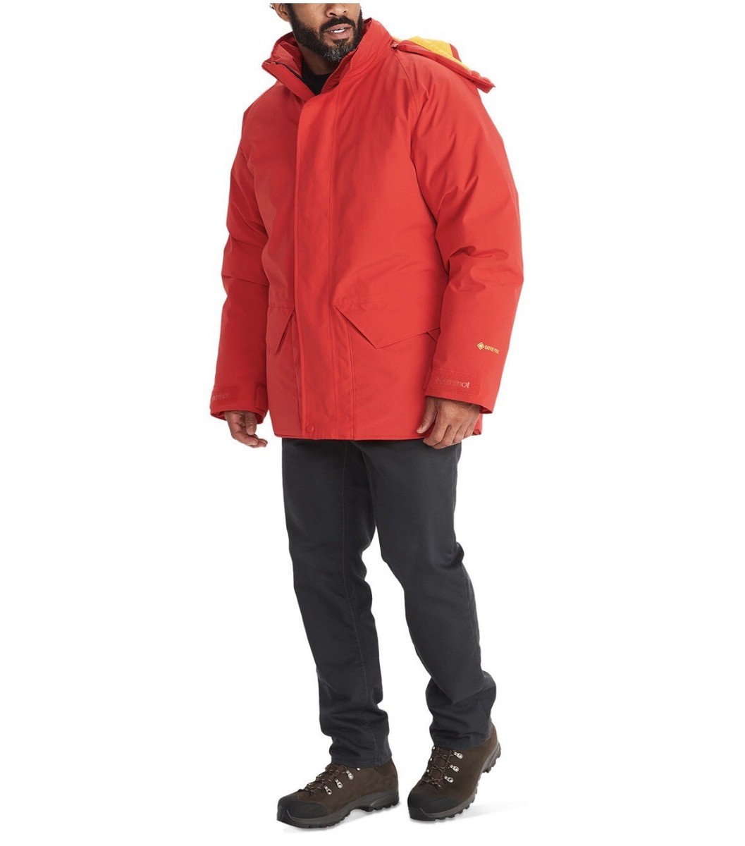 Marmot Mammoth Parka Gore-Tex Jacket Coat Men's XL Red Marmot Mammoth Parka Gore-Tex Jacket Coat Men's XL Red