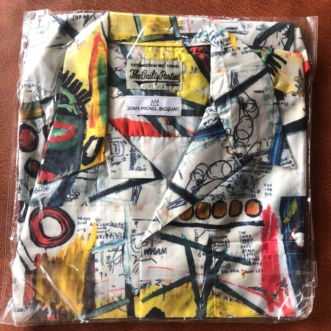 Wacko Maria BASQUIAT Hawaiian Shirt 20ss Lyocel 100% Size M Wacko Maria BASQUIAT Hawaiian Shirt 20ss Lyocel 100% Size M