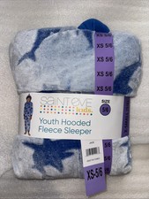 Saint Eve Youth blanket sleeper, Blue Shark XS 5/6 NWT