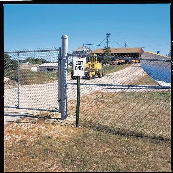 Poste de señalización Tapco 054-00010, canal en U, acero verde, con recubrimiento en polvo, 7 pies Foto 4 de 4