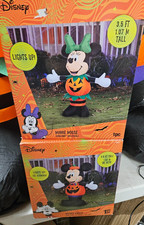Gemmy 3.5ft Tall Disney s Mickey & Minnie Pum...