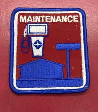 ARCO Maintenance Oil Gas Company Uniform Shirt Pocket 3.5&rdquo;x3&rdquo; Patch