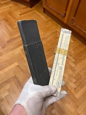 Navigatore aeronautico pilota sovietico vintage regola URSS epoca Stalin 1946