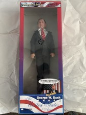 Talking Presidents George W. Bush Talking Figure Doll Original Packaging