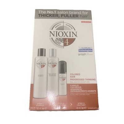 NIOXIN 3-part System Trial Kit 4 for Colored Hair with Progressed Thinning