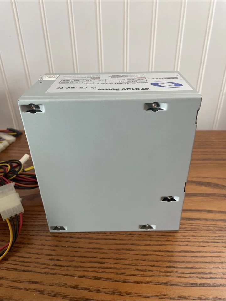 Raidmax Power Supply Model RX-380K (KY-480ATX) / ATX12V TESTED - WORKS - Image 4 of 4