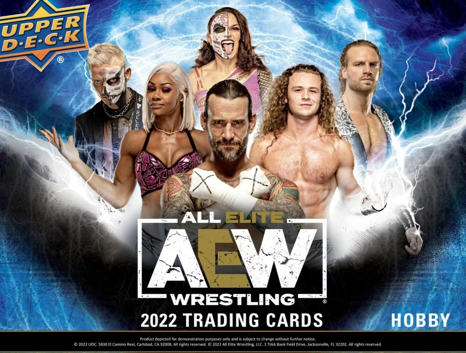 2022 Upper Deck All Elite Wrestling AEW Hobby Box FACTORY SEALED