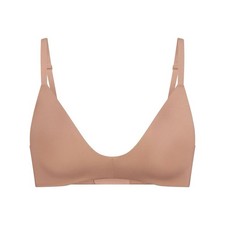 Skims Wireless Form Tshirt Bra - Sienna Brown- New - 38B