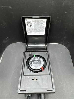 Intermatic Timer HB31R Raintight Outdoor  Switch Program Repeats 24 Hour 15 Amps