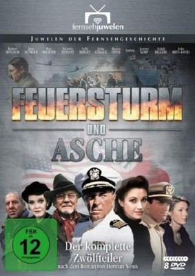 Feuersturm und Asche - Der komplette Zwölfteiler (8 DVDs) Robert Mitchum