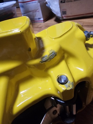 DC5CREATIONS Cadillac CTSV 6 Pot Front Brake Caliper Kit For RSX - Picture 6 of 9