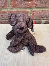 TY Beanie Baby /Babies, Fetcher the Labrador Dog  MWMT Rare Retired