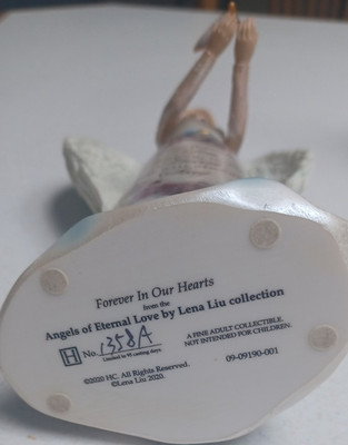 Lena Liu Angels of Eternal Love Angel Figurine Forever In Our Hearts Resin