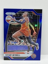 2024 Panini Prizm WNBA #57 Tiffany Mitchell Blue Prizms #/199