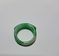 Burma Jadeite Jade Ring, Size 8