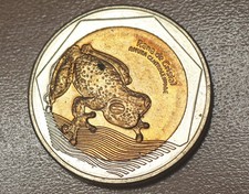 2016 Colombia 500 Pesos Bimetallic Glass Frog