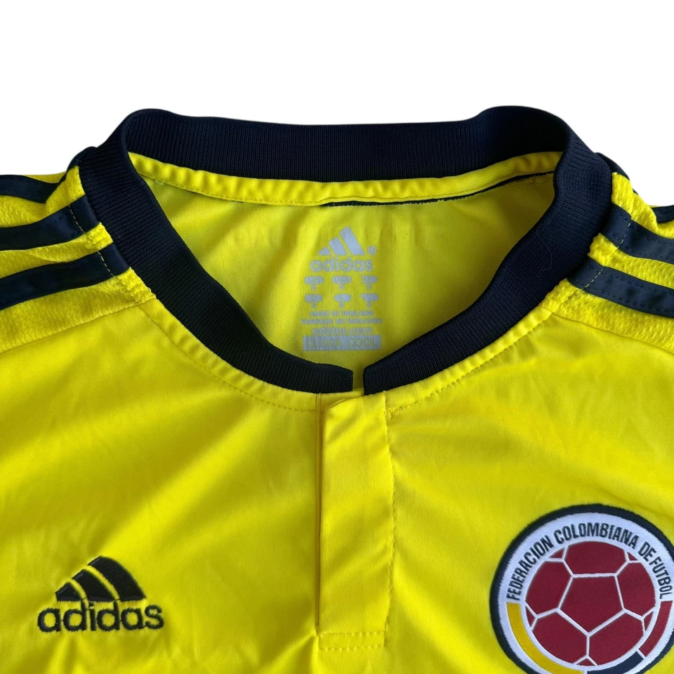 Camiseta de fútbol Colombia para hombre pequeña de la Copa Mundial de la FIFA Adidas 2017 Foto 3 de 4