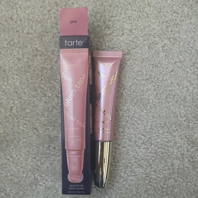 NEW IN BOX- Tarte Blush Tape Liquid Blush Pink  Full Size 0.4 Fl Oz Makeup