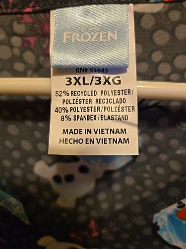 Disney Frozen Olaf Meltdown Damen V-Ausschnitt Peeling Top 3XL Neu mit Etikett - Bild 2 von 7