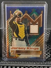 Ethan Salas 2025 Donruss Jersey Kings Blue ICE - Padres