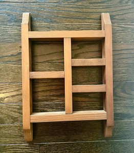 Vintage Solid Wood Trinket Shelf Cottagecore Farmhouse