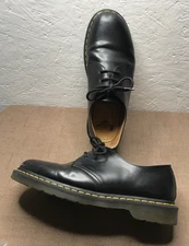 Dr Martens Men's Oxfords Black Leather Size 11 Lace Up Shoes 11838 Doc Martens