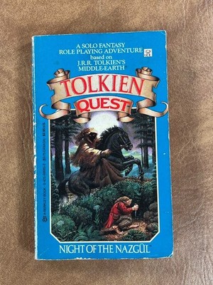 Tolkien Quest Night of the Nazgul by John David Ruemmler paperback 1985