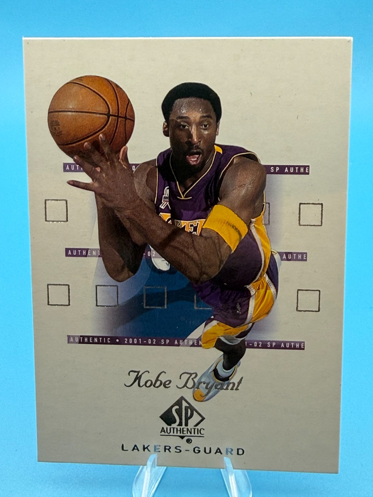 2001-02 SP Authentic - Kobe Bryant #38